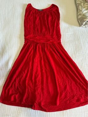 Express Women's Red Summer Sleeveless Dress